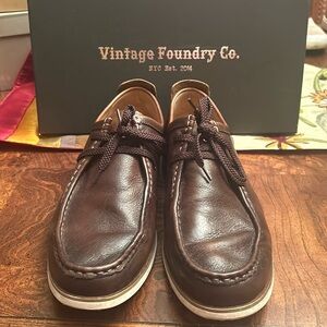 Mens Vintage Foundry Derby Shoes